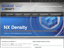 Tablet Screenshot of density-tech.com